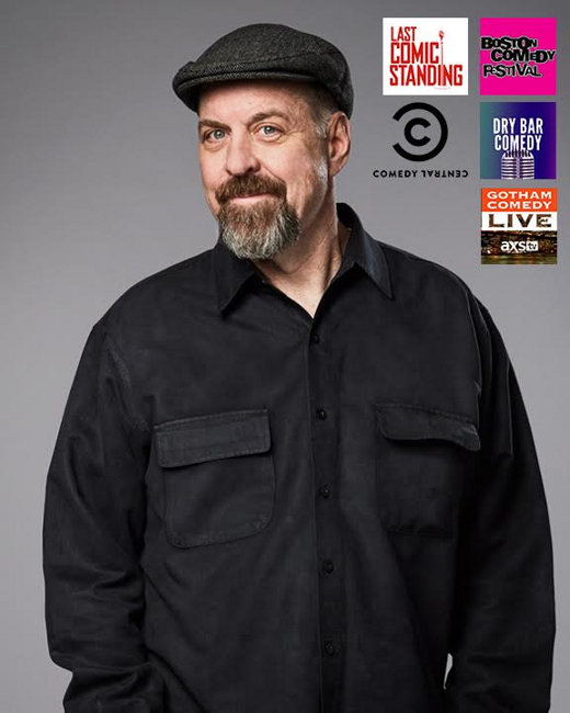 Comedian Jim McCue show poster