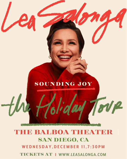 Lea Salonga | Sounding Joy | The Holiday Tour