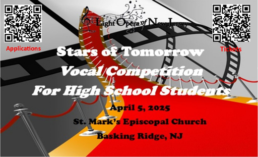 Stars of Tomorrow - A Vocal Competition for NJ High School Seniors in New Jersey