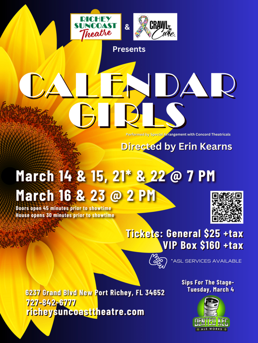 Calendar Girls in Tampa/St. Petersburg