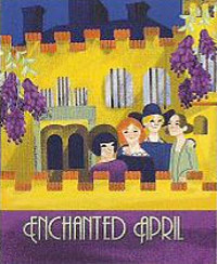 Enchanted April show poster