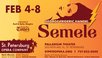 St. Petersburg Opera Presents: G.F. Handel’s 𝑺𝒆𝒎𝒆𝒍𝒆 show poster