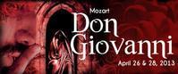 Don Giovanni show poster