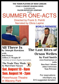 STAGE II - SUMMER ONE-ACTS show poster