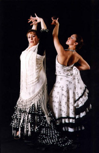 Carolina Lugo's &Carolé Acuña's Ballet Flamenco show poster