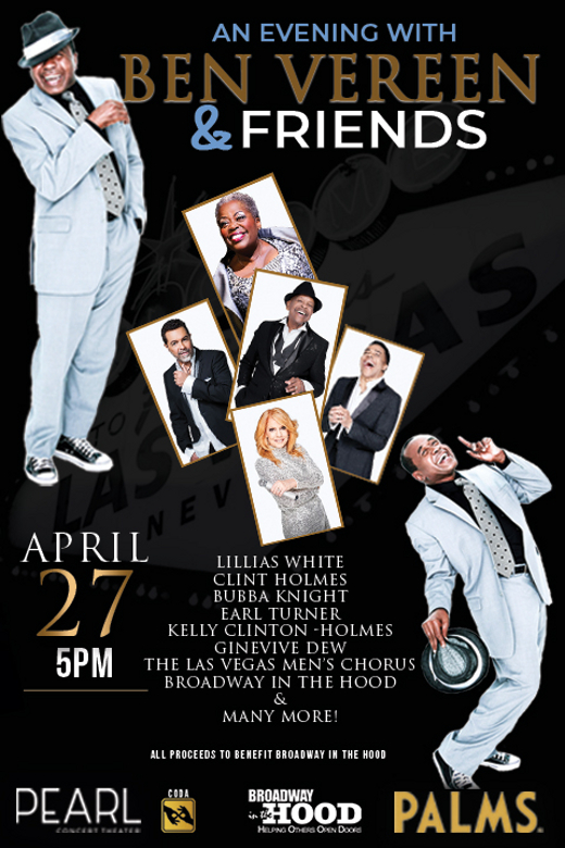 An Evening With Ben Vereen & Friends show poster