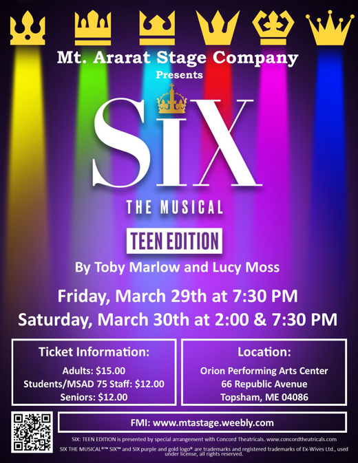 Six The Musical Teen Edition