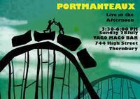 Portmanteaux show poster