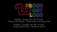 Proud Out Loud show poster