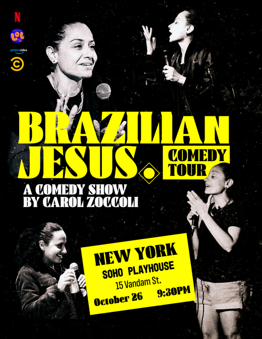 Brazilian Jesus show poster