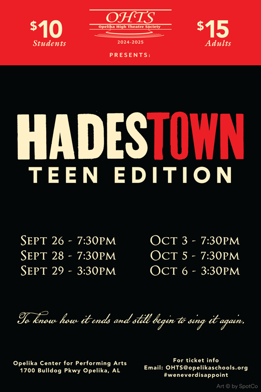 Hadestown: Teen Edition in Birmingham