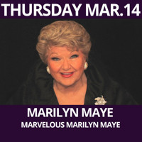 Marvelous Marilyn Maye show poster