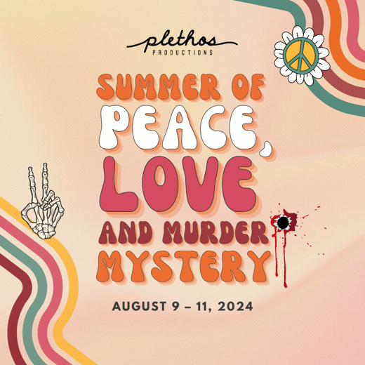 Summer of Peace, Love & Murder Mystery show poster