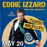 Eddie Izzard Force Majeure show poster
