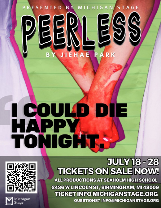 Peerless by Jiehae Park show poster