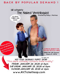 The Naked Ventriloquist in Miami