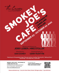 Smokey Joe’s Cafe show poster