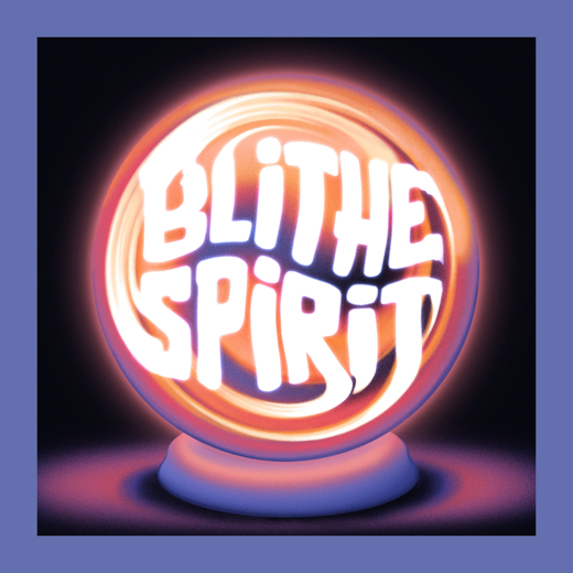 Blithe Spirit show poster