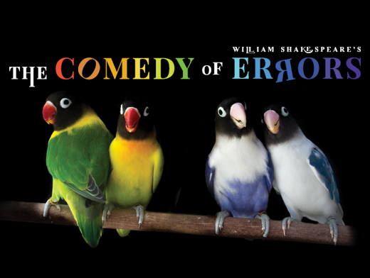 William Shakespeare's THE COMEDY OF ERRORS show poster