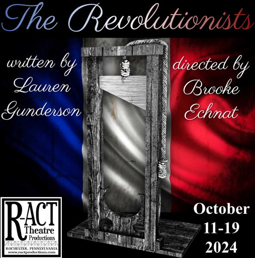 The Revolutionists by Lauren Gunderson show poster