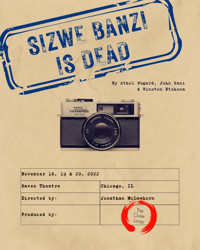 Sizwe Banzi is Dead show poster