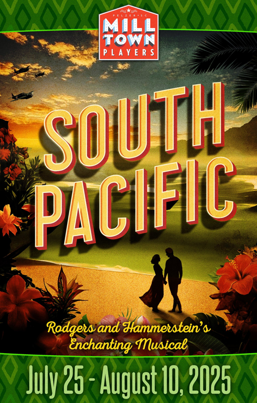 South Pacific show poster