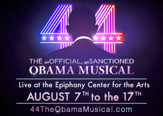 44: the Obama Musical show poster