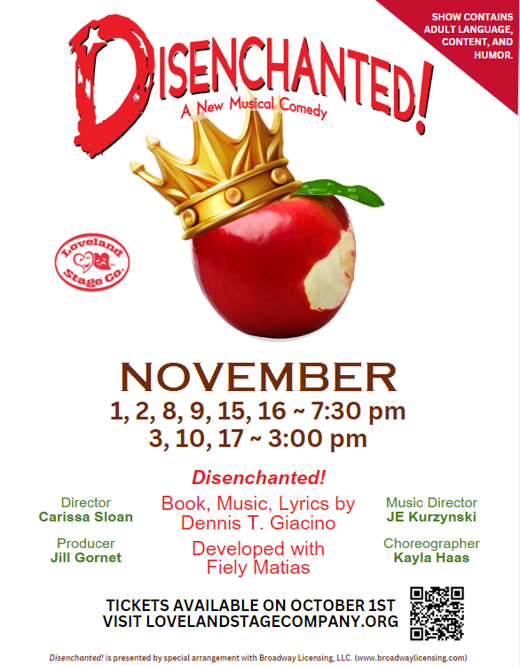 Disenchanted show poster