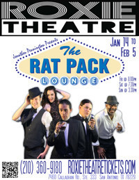 The RAT PACK Lounge show poster