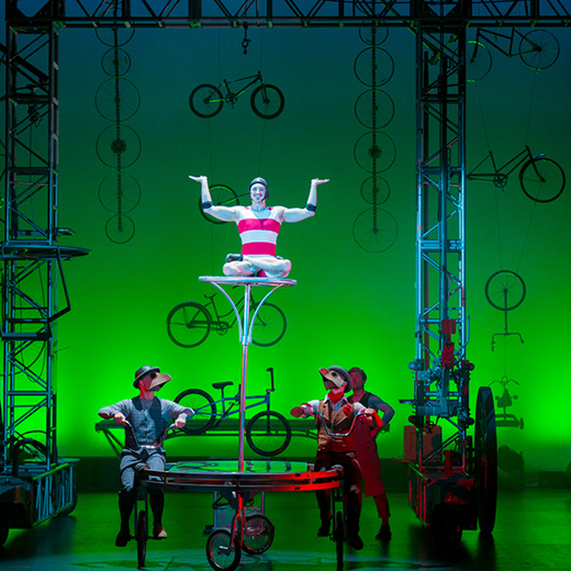 Cirque Mechanics: Pedal Punk in Broadway