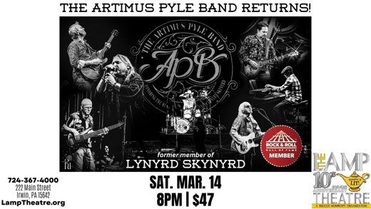 The Artimus Pyle Band featuring the music of Lynyrd Skynyrd