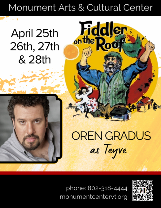 Fiddler On The Roof show poster