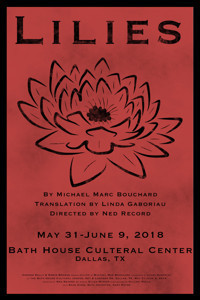 Lilies show poster