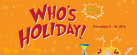 Who's Holiday! show poster