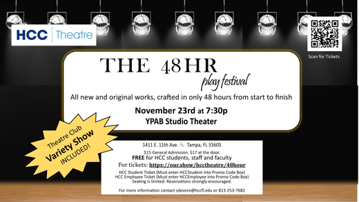 48 Hr Play Festival and Variety Show