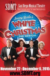 Irving Berlin's White Christmas show poster