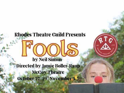 Fools show poster