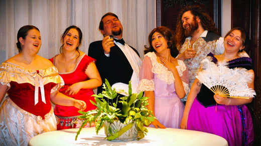 Die Fledermaus (in English) show poster