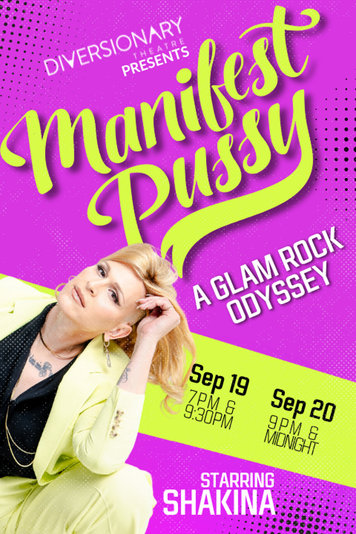 Manifest Pussy show poster