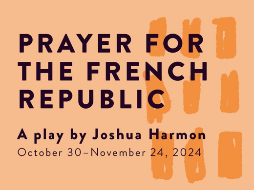Prayer for the French Republic show poster