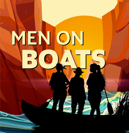 Men on Boats in Des Moines