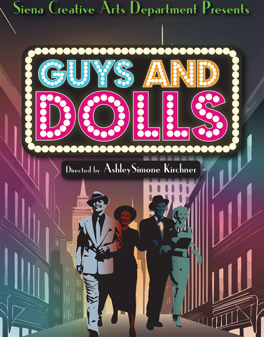 Guys & Dolls show poster