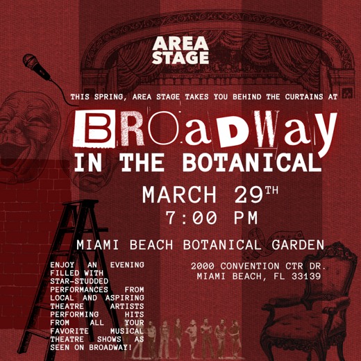 Broadway in the Botanical: A Garden Cabaret in Miami Metro