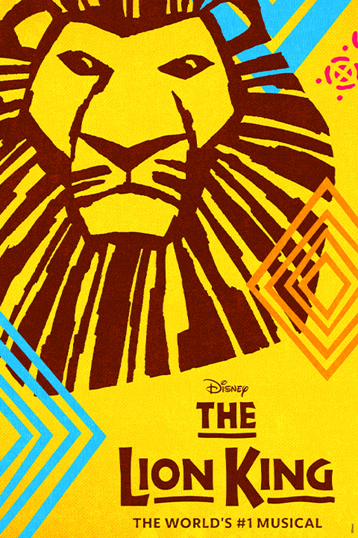 Disney's The Lion King show poster