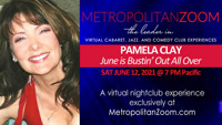 PAMELA CLAY ~ June is Bustin' Out All Over show poster
