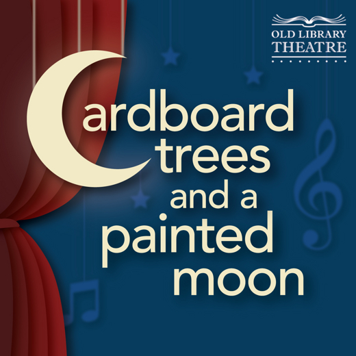 Cardboard Trees and a Painted Moon in New Jersey