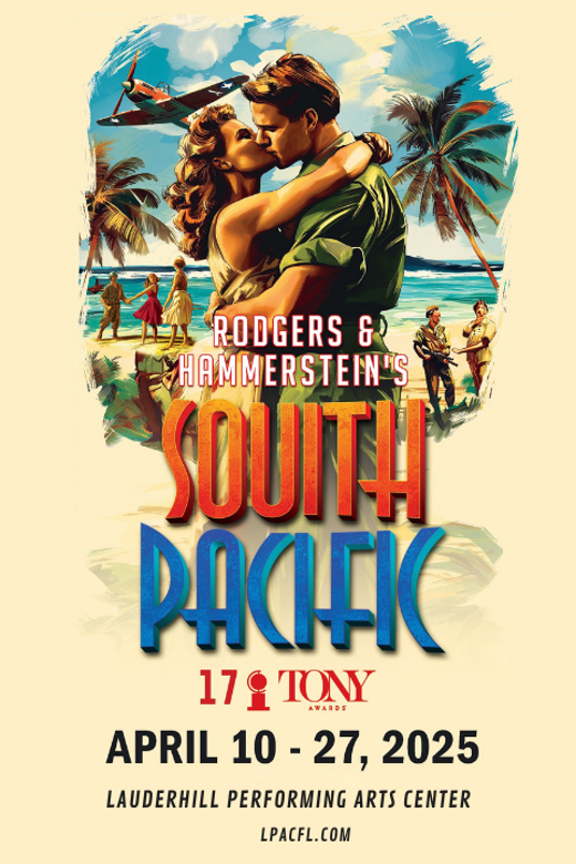 South Pacific show poster