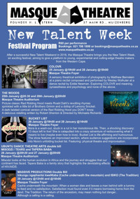 New Talent Week show poster