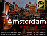 Amsterdam by Maya Arad Yasur and Translated by Eran Erdy in Philadelphia