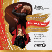 The Baltimore Symphony Orchestra Honors Marin Alsop: A Live-Streamed Gala Celebration with Renée Fleming show poster